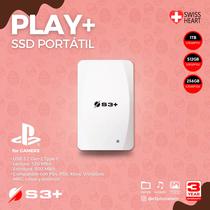 S3+ HD Externo SSD 256GB S3+ S3SSDP256 Play+ Portabl s/C