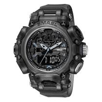 Relogio Smael 8053 GYWT Black Gray