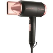 Secador de Cabelo Mondial Black Rose Ion SC-38 de 1900W/220V - Preto/Rosa