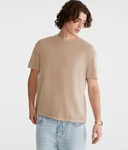 Remera Aeropostale Basica Aero Guys Beige