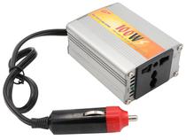 Inversor de Voltagem para Carro Power Inverter 12V A 220V 100W - Prata