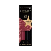 Set de Cosméticos Max Factor Lipfinity 24HS 86 Superstar 2 Piezas