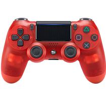 Controle Play Game Dualshock 4 Wireless - Transparent Red