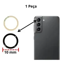 Lente Camara Samsung S21 (Solo Vidro)3IN1