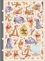 Refil Tiliflex Tilibra para Caderno Argolado Winnie The Pooh - 80 Folhas