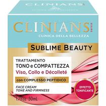 Creme Facial Clinians Sublime Beauty Tono e Compattezza com Complesso Peptidico - 50ML