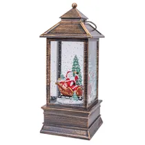 Lanterna Decorativa de Natal com Luz LED
