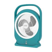 Ventilador de Mesa Winningstar ST-4064 8" 6W/Recarregavel/USB-C/5VEL - Turquesa