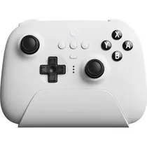 Controle Sem Fio 8BITDO Ultimate C Pro - Branco + Base de Carregamento