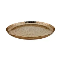 Bandeja Decorativa Concepts 428-1401583 36.5 X 2.5 CM Cobre