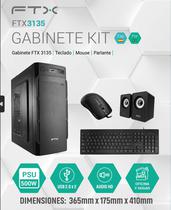 Gabinete FTX FTX3135 500W/Mouse/Speak/Tec Espanol N