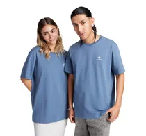 Remera Converse Star Chevron Azul Claro
