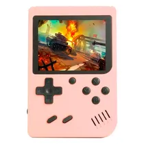 Console Game Boy Game Box Plus 500 Jogos Pink
