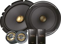 Alto Falante Pioneer TS-A1608C Kit com Tweeter 350WATTS (Caixa Feia)