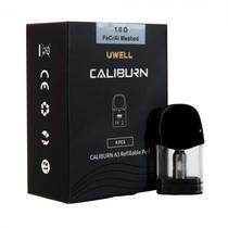 Cartucho de Substituicao Uwell Caliburn A3AK3 1.0 Ohm 4PCS