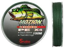 Linha Multifilamento Snake Motion 4X 0.55MM 48KGS 150M