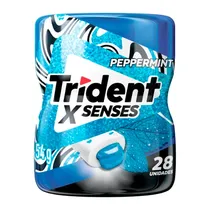 Chicletes Trident Xsenses Hortelã Pote 28UND 54G