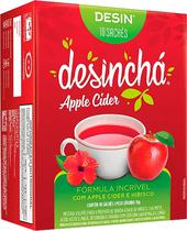 Cha Desincha Apple Cider e Hibisco - 15G (10 Unidades)