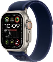 Apple Watch Ultra 2 GPS+Cellular 49MM Caixa Titânio Pulseira (M/L) Trail Loop Blue MX4L3FD