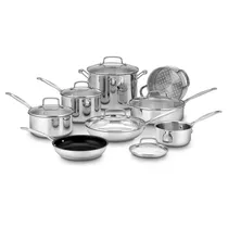 Jogo de Panelas Cuisinart Inox 14Pçs