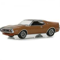 Carro Greenlight GL Muscle Amc Javelin Amx Bronze 1972 - Escala 1/64 13230-B