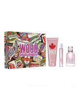 Kit Perf DSQUARED2 Wood For Her Set ( B&s Edt 150ML + Edt 10ML + Edt 100 ML )