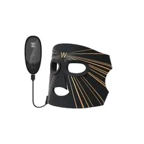 D39 LED Light Therapy Silicone Face Mask - Black