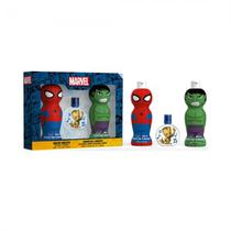 Kit Perfume Infantil Airval Marvel Avengers 3PCS