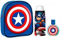 Perfume Marvel Avengers Capitao America Edt 50ML + Shower Gel 300ML - Masculino