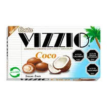 Chocolate Costa Vizzio Amêndoas com Cobertura de Coco e Chocolate 110G