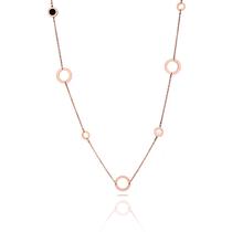 Colar Feminino Freelook FRJ.3.6003-3 Feito de Aco Inoxidavel - Rosa Ouro