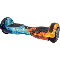 Scooter Overboard Interbras 6.5" com Bolsa - Azul/Laranja