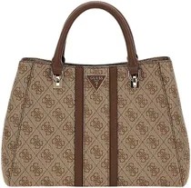 Bolsa Guess SG900006 Noreen Feminina - Latte Logo/Brown