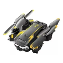 Drone Aereo S6 Pro Avoidance com 2 Cameras / Wifi / 2.4GHZ / 360º / HD - Preto/ Amarelo