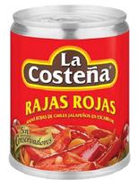 Molho Rajas Vermelhas La Costena 220 GR