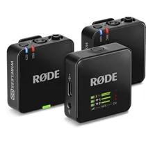 Microfone Rode Wireless Go III 2TX 1RX