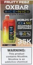 Vape Descartavel Oxbar Ice-Nic Fruity Pebz - 35000 Puffs