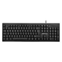 Teclado FTX FTXK4 USB Espanhol - Preto