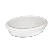 Asadera Oval de Vidrio Marinex Con Tapa GD1.6343.25-1N 1.6L Surtido