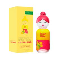 Perfume Benetton Sisterland Yellow Peony Eau de Toilette 80ML