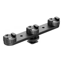 Ulanzi Soporte PT-23 Triple Bracket de Expansion de Zapata Fria