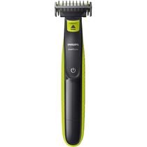 Barbeador Eletrico Philips Oneblade QP2521 Bivolt - Verde/Preto