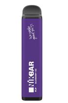 Vape Descartacvel Nikbar 1000 Puff - Blueberry Ice (Sem Nicotina)