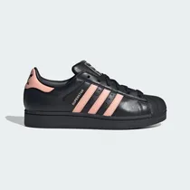 Calzado Adidas Superstar W Negro Pink