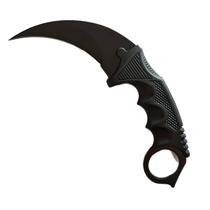 Faca Canivete Tatico Karambit (NF5953) 19CM Curvado - Preto