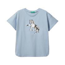 Camiseta Infantil Benetton 3I1XC10IA 0Y1