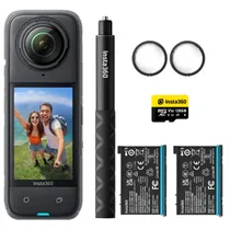 Câmera de Açao INSTA360 X4 Adventure Bundle 8K 360° - Black (Cinsabma)