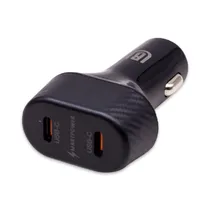 Carregador para Carro Ur Fast Car Charger UC-02 / 2X USB-C / 60W - Black