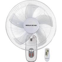 Ventilador de Parede com Controle Mega Star FAN1822P 18" - Branco