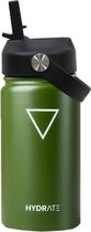 Garrafa Termica Hydrate Baby Kids Verde Militar 355ML